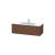 Duravit LC614301313 L-Cube 48" Wall Mount Single Bathroom Vanity with One Drawer in American Walnut