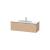 Duravit LC614303030 L-Cube 48" Wall Mount Single Bathroom Vanity with One Drawer in Natural Oak