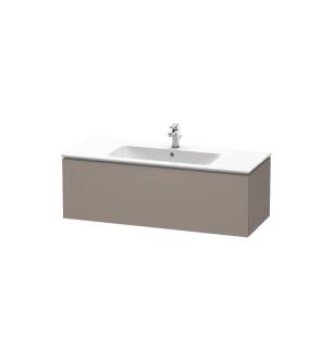 Duravit LC614304343 L-Cube 48" Wall Mount Single Bathroom Vanity with One Drawer in Basalt Matte