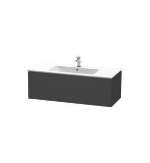 Duravit LC614304949 L-Cube 48" Wall Mount Single Bathroom Vanity with One Drawer in Graphite Matte