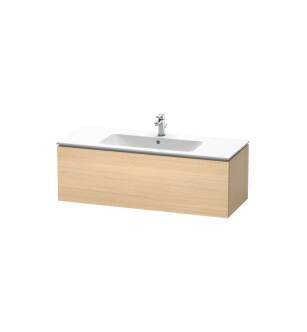 Duravit LC614307171 L-Cube 48" Wall Mount Single Bathroom Vanity with One Drawer in Mediterranean Oak