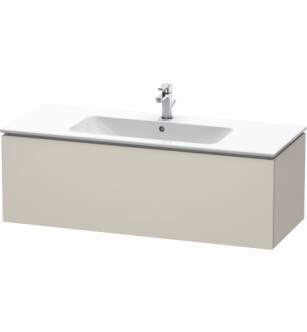 Duravit LC614309191 L-Cube 48" Wall Mount Single Bathroom Vanity with One Drawer in Taupe