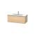 Duravit LC614207171 L-Cube 40 1/8" Wall Mount Single Bathroom Vanity with One Drawer in Mediterranean Oak