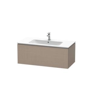 Duravit LC614207575 L-Cube 40 1/8" Wall Mount Single Bathroom Vanity with One Drawer in Linen