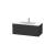 Duravit LC614208080 L-Cube 40 1/8" Wall Mount Single Bathroom Vanity with One Drawer in Graphite Super Matte