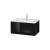 Duravit LC614104040 L-Cube 32 1/4" Wall Mount Single Bathroom Vanity with One Drawer in Black High Gloss