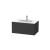 Duravit LC614108080 L-Cube 32 1/4" Wall Mount Single Bathroom Vanity with One Drawer in Graphite Super Matte