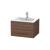 Duravit LC614002121 L-Cube 24 3/8" Wall Mount Single Bathroom Vanity with One Drawer in Walnut Dark