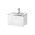 Duravit LC614002222 L-Cube 24 3/8" Wall Mount Single Bathroom Vanity with One Drawer in White High Gloss