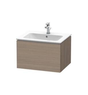 Duravit LC614003535 L-Cube 24 3/8" Wall Mount Single Bathroom Vanity with One Drawer in Oak Terra