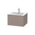 Duravit LC614004343 L-Cube 24 3/8" Wall Mount Single Bathroom Vanity with One Drawer in Basalt Matte