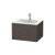 Duravit LC614007272 L-Cube 24 3/8" Wall Mount Single Bathroom Vanity with One Drawer in Dark Brushed Oak