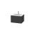 Duravit LC614008080 L-Cube 24 3/8" Wall Mount Single Bathroom Vanity with One Drawer in Graphite Super Matte