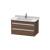 Duravit KT664402121 Ketho 31 1/2" Wall Mount Single Bathroom Vanity with Two Drawers in Walnut Dark