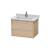 Duravit KT664303030 Ketho 25 5/8" Wall Mount Single Bathroom Vanity with Two Drawers in Natural Oak