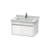 Duravit KT666402222 Ketho 31 1/2" Wall Mount Single Bathroom Vanity with One Drawer in White High Gloss