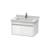 Duravit KT666302222 Ketho 25 5/8" Wall Mount Single Bathroom Vanity with One Drawer in White High Gloss