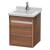 Duravit KT6662L7979 Ketho 17 3/8" Wall Mount Single Bathroom Vanity with One Door in Natural Walnut