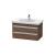 Duravit KT664702121 Ketho 31 1/2" Wall Mount Single Bathroom Vanity with Two Drawers in Walnut Dark