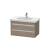 Duravit KT664703535 Ketho 31 1/2" Wall Mount Single Bathroom Vanity with Two Drawers in Oak Terra