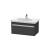 Duravit KT666704949 Ketho 31 1/2" Wall Mount Single Bathroom Vanity with One Drawer in Graphite Matte