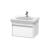 Duravit KT667001818 Ketho 23 5/8" Wall Mount Single Bathroom Vanity with One Drawer in White Matte