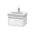 Duravit KT667002222 Ketho 23 5/8" Wall Mount Single Bathroom Vanity with One Drawer in White High Gloss