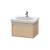 Duravit KT667003030 Ketho 23 5/8" Wall Mount Single Bathroom Vanity with One Drawer in Natural Oak