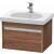 Duravit KT667007979 Ketho 23 5/8" Wall Mount Single Bathroom Vanity with One Drawer in Natural Walnut