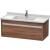 Duravit KT666507979 Ketho 39 3/8" Wall Mount Single Bathroom Vanity with One Drawer in Natural Walnut