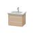 Duravit KT665003030 Ketho 25 5/8" Wall Mount Single Bathroom Vanity with Two Drawers in Natural Oak