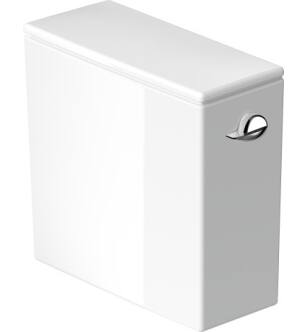 Duravit 09352000U6 DuraStyle Single Flush Toilet Tank in White
