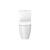 Duravit 2171010085 ME by Starck Single Flush Two-Piece Floor Mounted Elongated Toilet in White