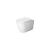 Duravit 2169092092 ME by Starck Dual Flush One-Piece Floor Mounted Back-to-Wall Elongated Toilet in White Hygiene Glaze