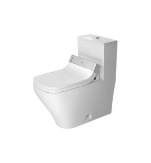 Duravit 2157510085 DuraStyle Single Flush One-Piece Floor Mounted Elongated Toilet in White