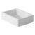 Duravit 04555000001 Vero 19 3/4" Vessel Bathroom Sink without Overflow and Tap Platform in White with WonderGliss / Ground