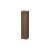 Duravit LC1180L2121 L Cube 15 3/4" Wall Mount Tall Linen Cabinet with One Door in Walnut Dark