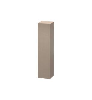 Duravit LC1180R7575 L Cube 15 3/4" Wall Mount Tall Linen Cabinet with One Door in Linen