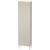 Duravit LC1171R9191 L Cube 19 5/8" Wall Mount Tall Linen Cabinet with Four Glass Shelves in Taupe