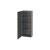 Duravit LC1169L4343 L Cube 19 5/8" Wall Mount Semi-Tall Linen Cabinet with One Door in Basalt Matte