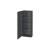 Duravit LC1169R4949 L Cube 19 5/8" Wall Mount Semi-Tall Linen Cabinet with One Door in Graphite Matte