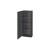 Duravit LC1169R7272 L Cube 19 5/8" Wall Mount Semi-Tall Linen Cabinet with One Door in Dark Brushed Oak