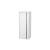 Duravit KT1267L1818 Ketho 52" Wall Mount Tall Linen Cabinet with One Door in White Matte