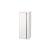 Duravit KT1267L2222 Ketho 52" Wall Mount Tall Linen Cabinet with One Door in White High Gloss