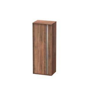 Duravit KT1267L7979 Ketho 52" Wall Mount Tall Linen Cabinet with One Door in Natural Walnut
