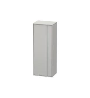 Duravit KT1267R0707 Ketho 52" Wall Mount Tall Linen Cabinet with One Door in Concrete Gray Matte