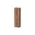 Duravit KT1265L7979 Ketho 19 5/8" Wall Mount Tall Linen Cabinet with One Door in Natural Walnut