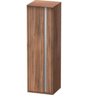 Duravit KT1257R7979 Ketho 52" Wall Mount Tall Linen Cabinet with Three Shelves in Natural Walnut