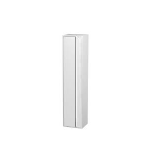 Duravit KT1255R1818 Ketho 15 3/4" Wall Mount Tall Linen Cabinet with One Door in White Matte