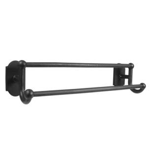 Emtek 23052 24" Wall Mount Double Towel Bar
